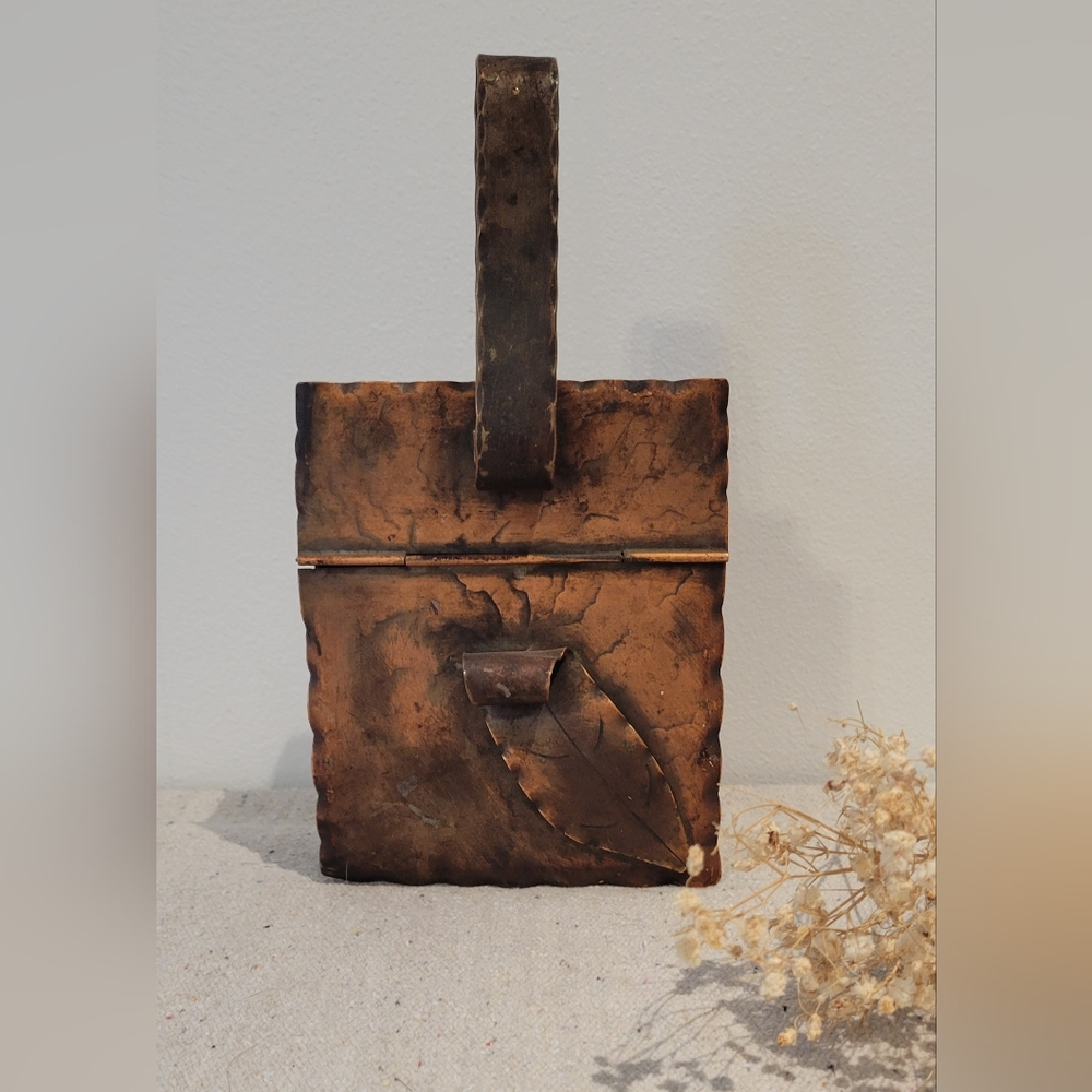 Vintage Copper Crumb Catcher